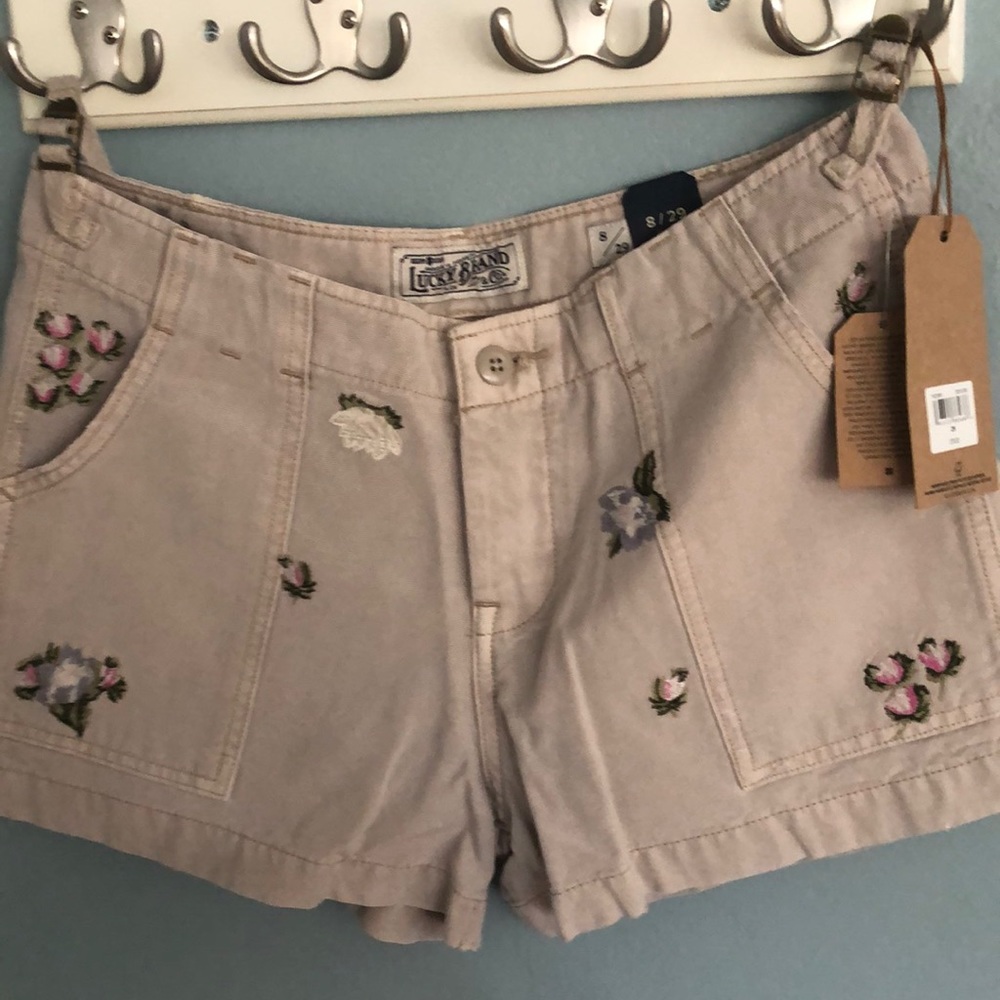 Lucky brand floral shorts